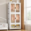 【CL】26Q3#9014 85cm wide, one large and two small storage cabinets, storage cabinets details Picture